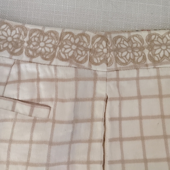 Anthro| Elevenses Wide Leg Cropped Pants 6 - Picture 4 of 7